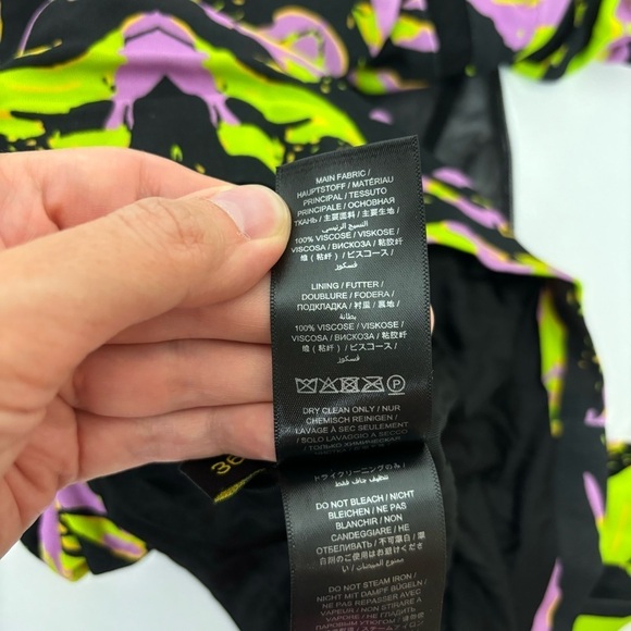 DUNDAS Vega Dress Short in Camo Tiger Size 36 - Picture 11 of 14